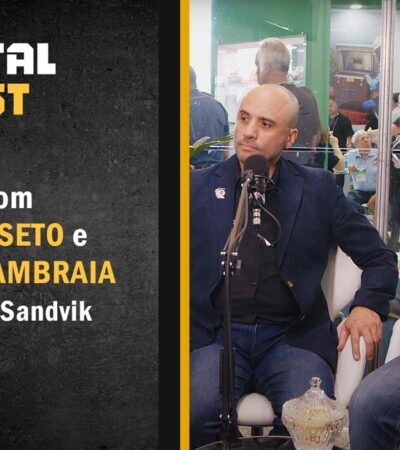 Victor Dossetto e Leandro Cambraia (Sandvik)