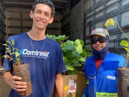Projeto da RHI Magnesita transforma fretes em plantio de árvores