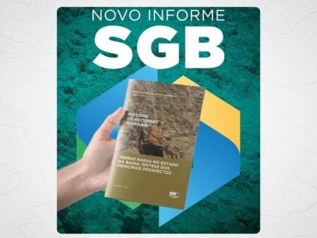 Estudo do SGB coloca Bahia no centro do mapa brasileiro das terras raras